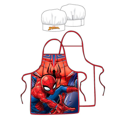 Avental + Chapéu Chef Cozinha Spiderman