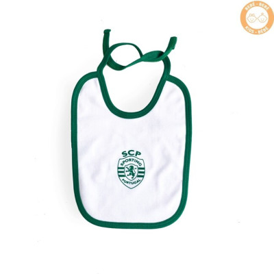 Babete Branco Com Logo Sporting
