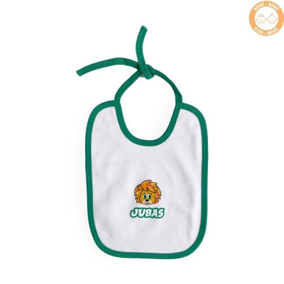 Babete Branco Com Mascote Sporting