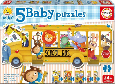 Baby Puzzle Autocarro dos Animaizinhos