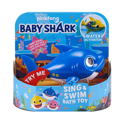 Baby Shark Azul Canta e Nada