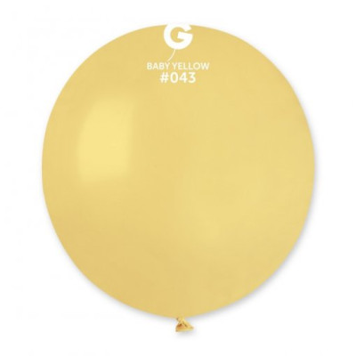 Balão Amarelo Baby Yellow 19