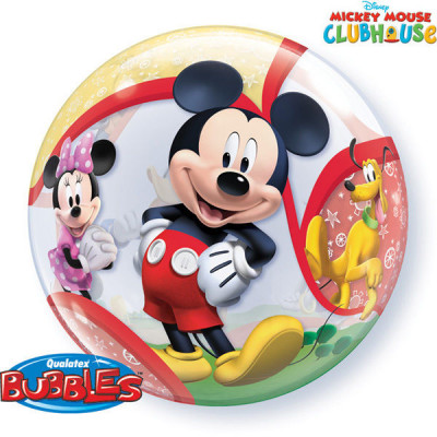 Balão Bubble Mickey e Amigos 56cm