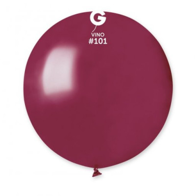 Balão Cor de Vinho 19