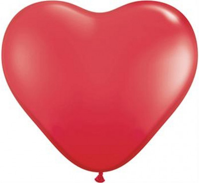 Balão Coração Vermelho 6