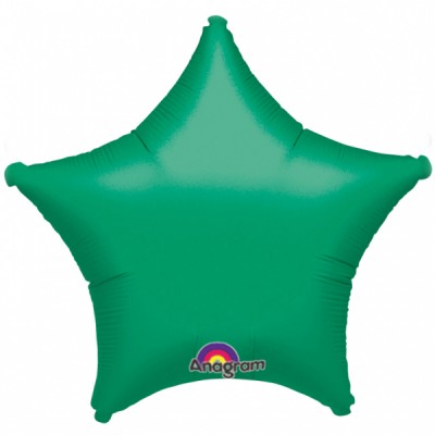 Balão Estrela Metalizado Verde