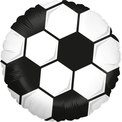 Balão Foil Bola Futebol 46cm