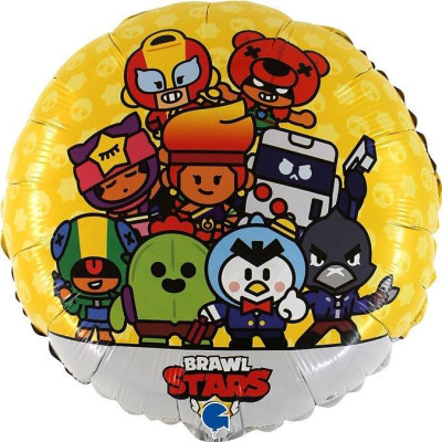 Balão Foil Brawl Stars 46cm