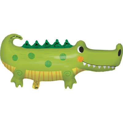 Balão Foil Crocodilo 92cm