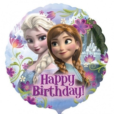 Balão foil Disney Frozen Happy Birthday