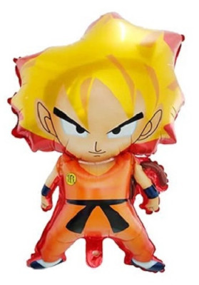 Balão Foil Dragon Ball Goku Super Saiyan 75cm