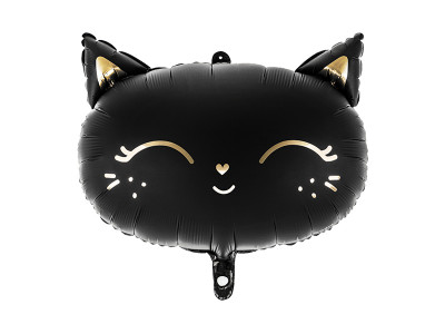 Balão Foil Gato Preto 48cm