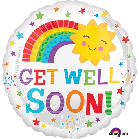 Balão Foil Get Well Soon 18”