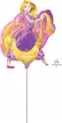 Balão Foil Mini Shape Rapunzel 30cm