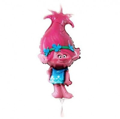 Balão Foil Mini Shape Trolls Poppy