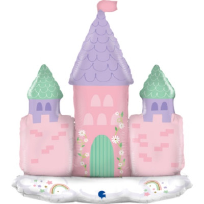 Balão Foil Standup Castelo Mágico 76cm