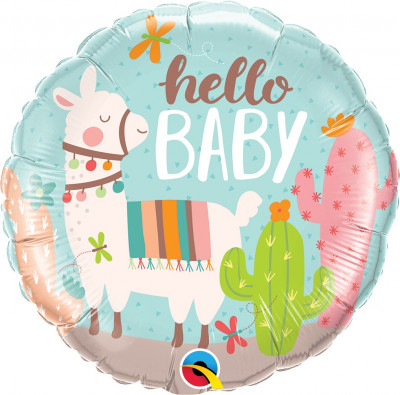 Balão Lama Hello Baby