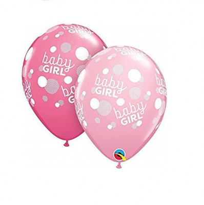 Balão Latex Baby Shower Baby Girl 11