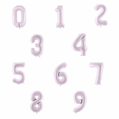 Balão Lilás Número 34"/86cm