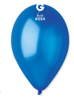 Balão Metalizado Azul 11