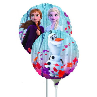 Balão Mini Shape Redondo Frozen 2