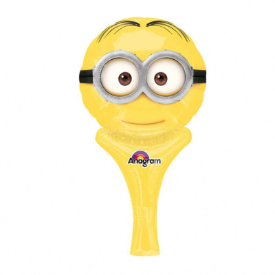 Balão Minion Inflate-a-Fun Foil 30cm