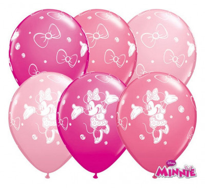 Balão Minnie Rosa Sortido 11