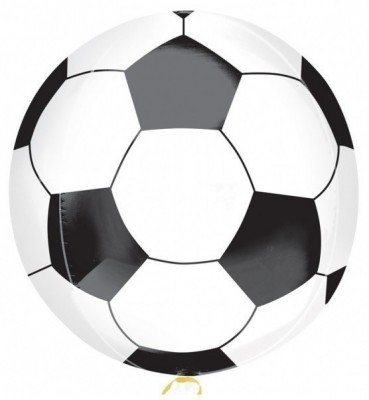 Balão Orbz Foil Bola Futebol 40cm