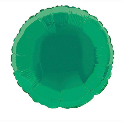 Balão Redondo Foil Verde 18" (46cm)