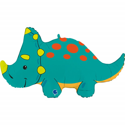 Balão Supershape Dinossauro Triceratops 91cm