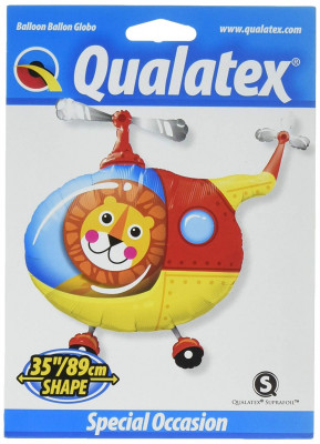 Balão Supershape Leão Piloto Helicoptero