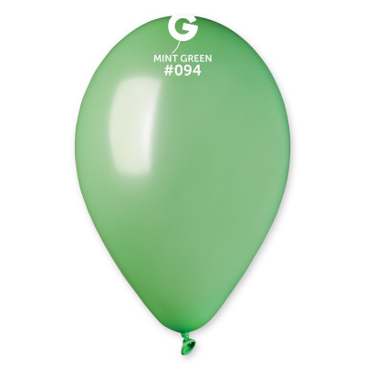 Balão Verde Menta Metalizado 12
