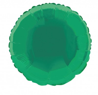 Balão Verde Metalizado 45cm (18
