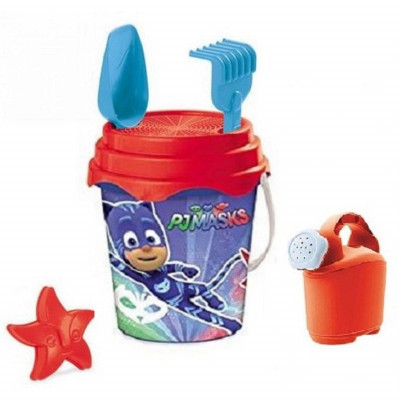 Balde com acessórios de praia PJ Masks - sortido