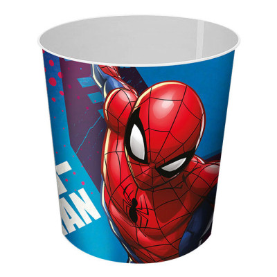 Balde Papelaria Spiderman Marvel