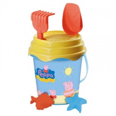 Balde Praia + Acessorios Peppa Porquinha