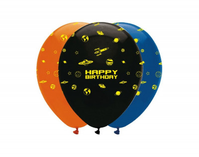Balões Látex Space Blast - 6 uni