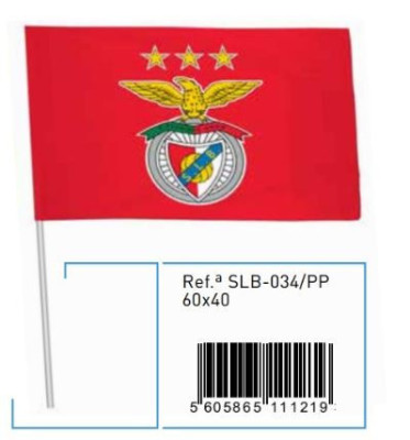 Bandeira S. L. Benfica 40x60cm