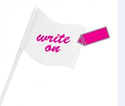 Bandeirinhas brancas para decoração de festas