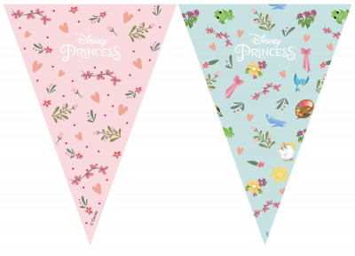 Bandeirola Plastica Princesas Disney True Princess