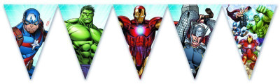 Bandeirolas Mighty Avengers