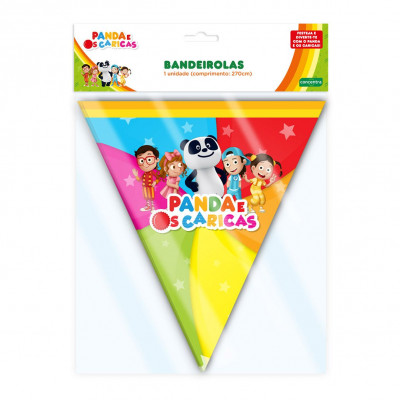 Bandeirolas Panda e os Caricas