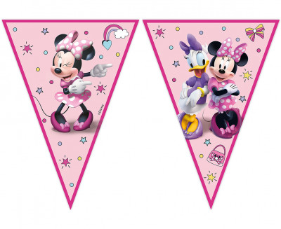 Bandeirolas Papel Minnie Junior