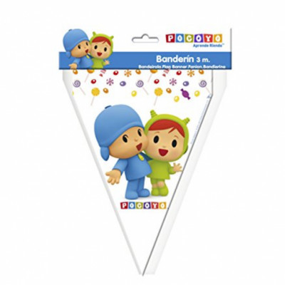 Bandeirolas Papel Pocoyo