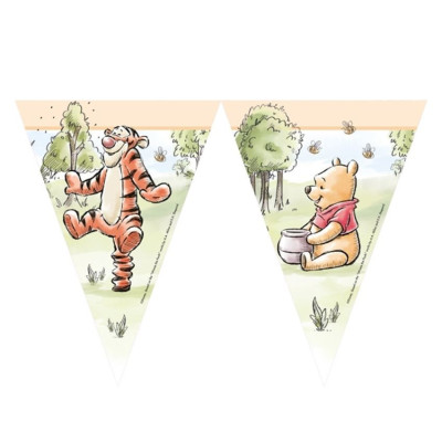 Bandeirolas Ursinho Winnie The Pooh 2.3m