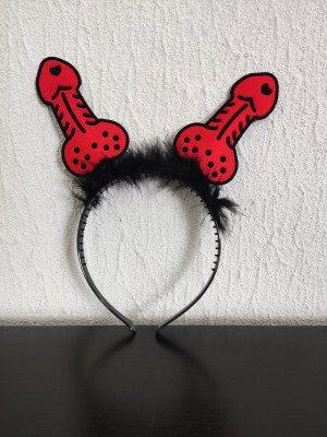 Bandolete Pénis Coração Despedida de Solteira Bandolete Pénis Coração Despedida de Solteira