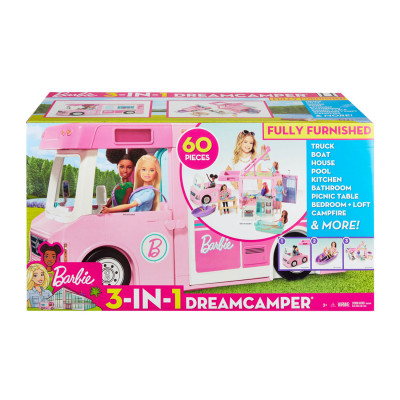 Barbie Caravana de Sonho 3 em 1