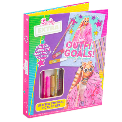 Barbie Extra Glitter Crystal Picture Set