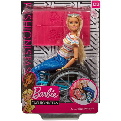 Barbie Fashionistas Nº132 Cadeira de Rodas