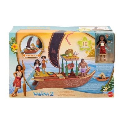 Barco Transformavel Princesa Disney Vaiana